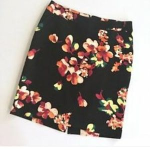 Merona Floral Spring Print Pencil Skirt